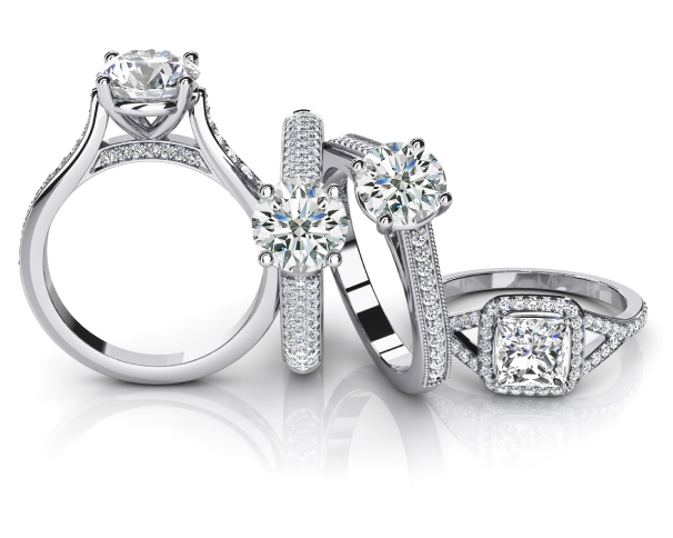 Perfect Diamond engagement Ring